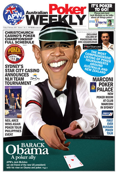Barack Obama Poker Weekly