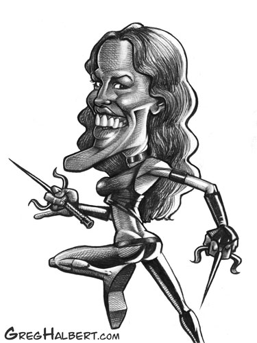 Jennifer Garner Caricature