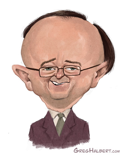 John Clayton Caricature