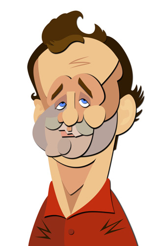 Bill Murray Caricature