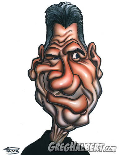Harrison Ford Caricature