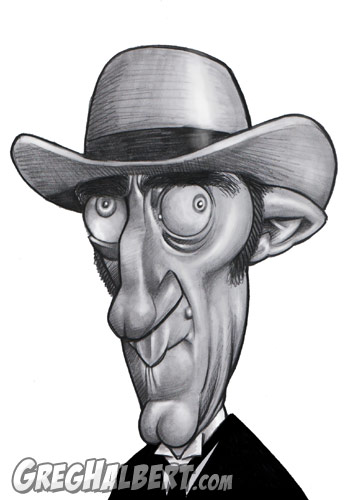 Marty Feldman Caricature
