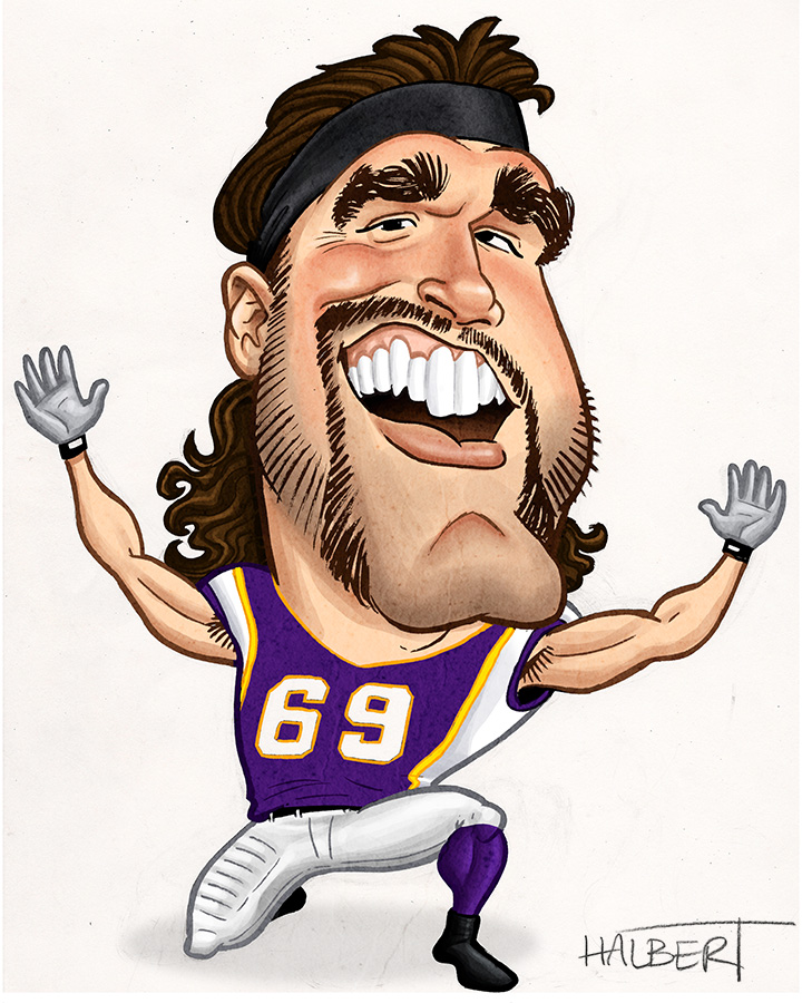 Jared Allen Caricature