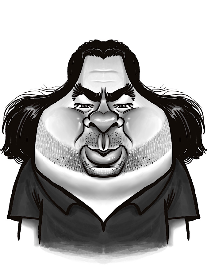Big Ed Caricacture